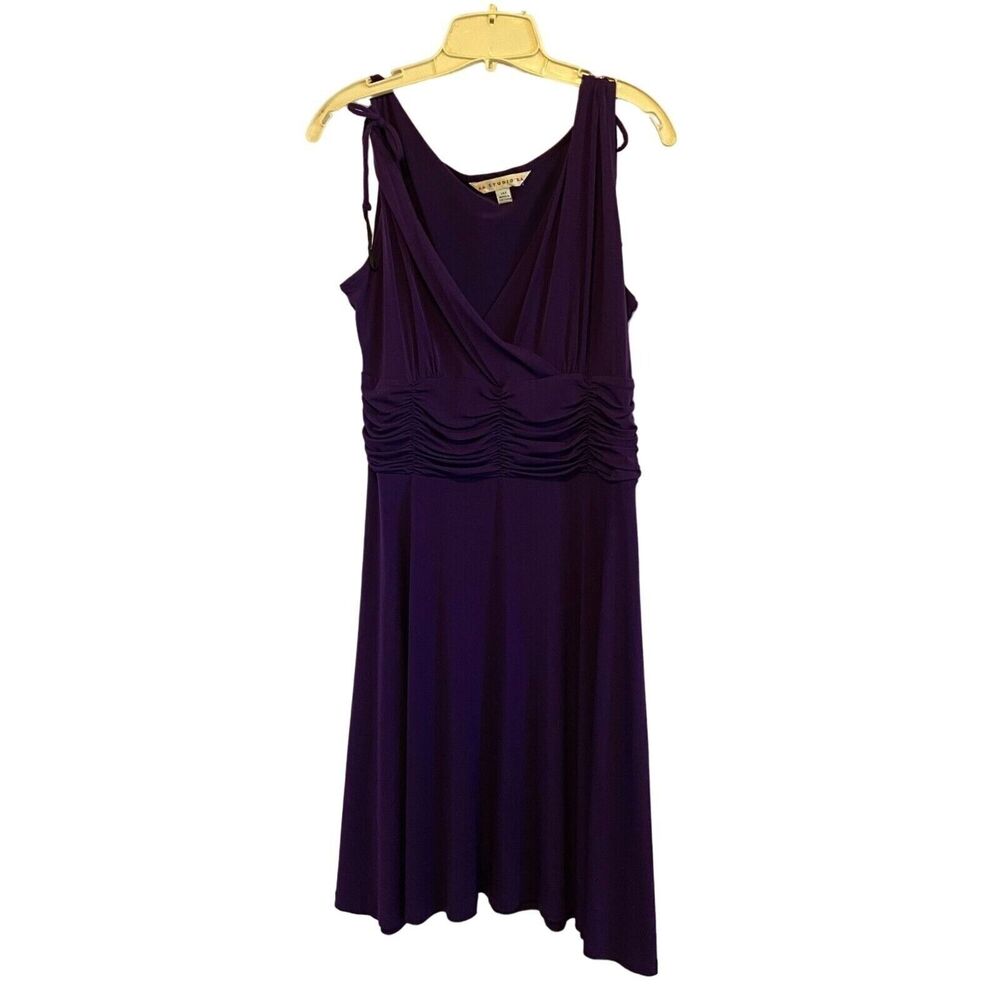 #7344 AA Studio Purple Dress 14P